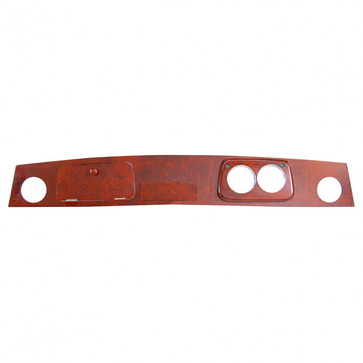 117-636 WPA9056X MINI TIMBER DASH   2 GAUGE   PRE 1989 MODELS